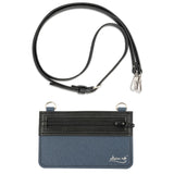 4Smarts DressUP Mobilholder m. Stropp og lommebok - Blå