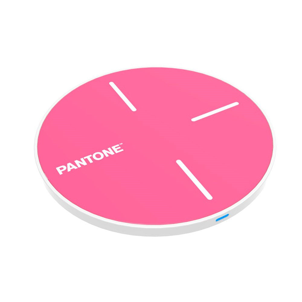 Pantone enkel trådløs lader 15W - Rosa