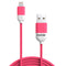 Pantone MFI USB-A til Lightning-kabel 12W - 1,5m - Rosa