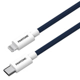 Pantone MFI USB-C til Lightning-kabel 15W - 1,5m - Marine