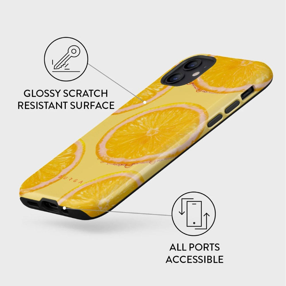 Burga iPhone 12 / 12 Pro Tough Fashion Cover - MagSafe Kompatibel - Bitter