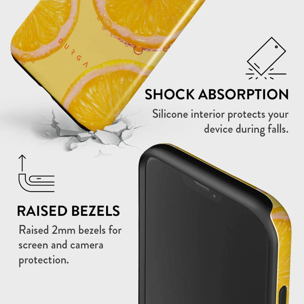 Burga iPhone 12 / 12 Pro Tough Fashion Cover - MagSafe Kompatibel - Bitter