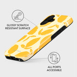 Burga iPhone 16 Tough Fashion Cover - Sitronterte