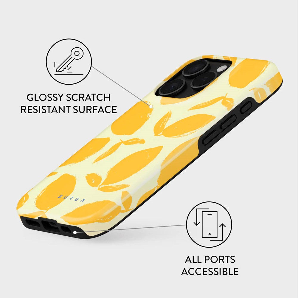 iPhone 16 Pro Burga Tough Fashion Cover - Sitronterte