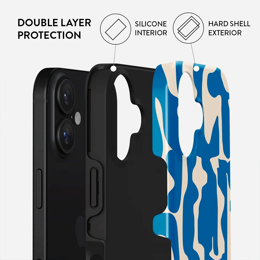 Burga iPhone 16 Tough Fashion Cover - MagSafe Kompatibel - Mirage