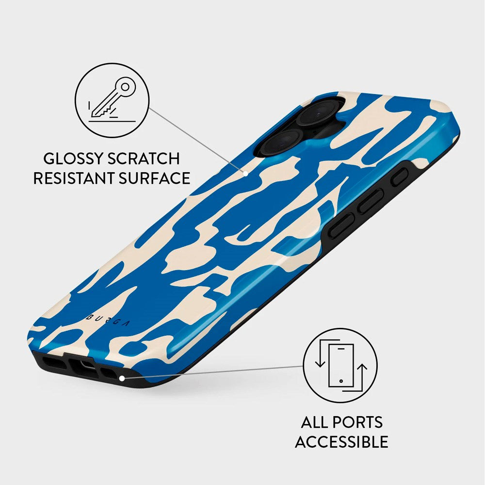 Burga iPhone 16 Tough Fashion Cover - MagSafe Kompatibel - Mirage