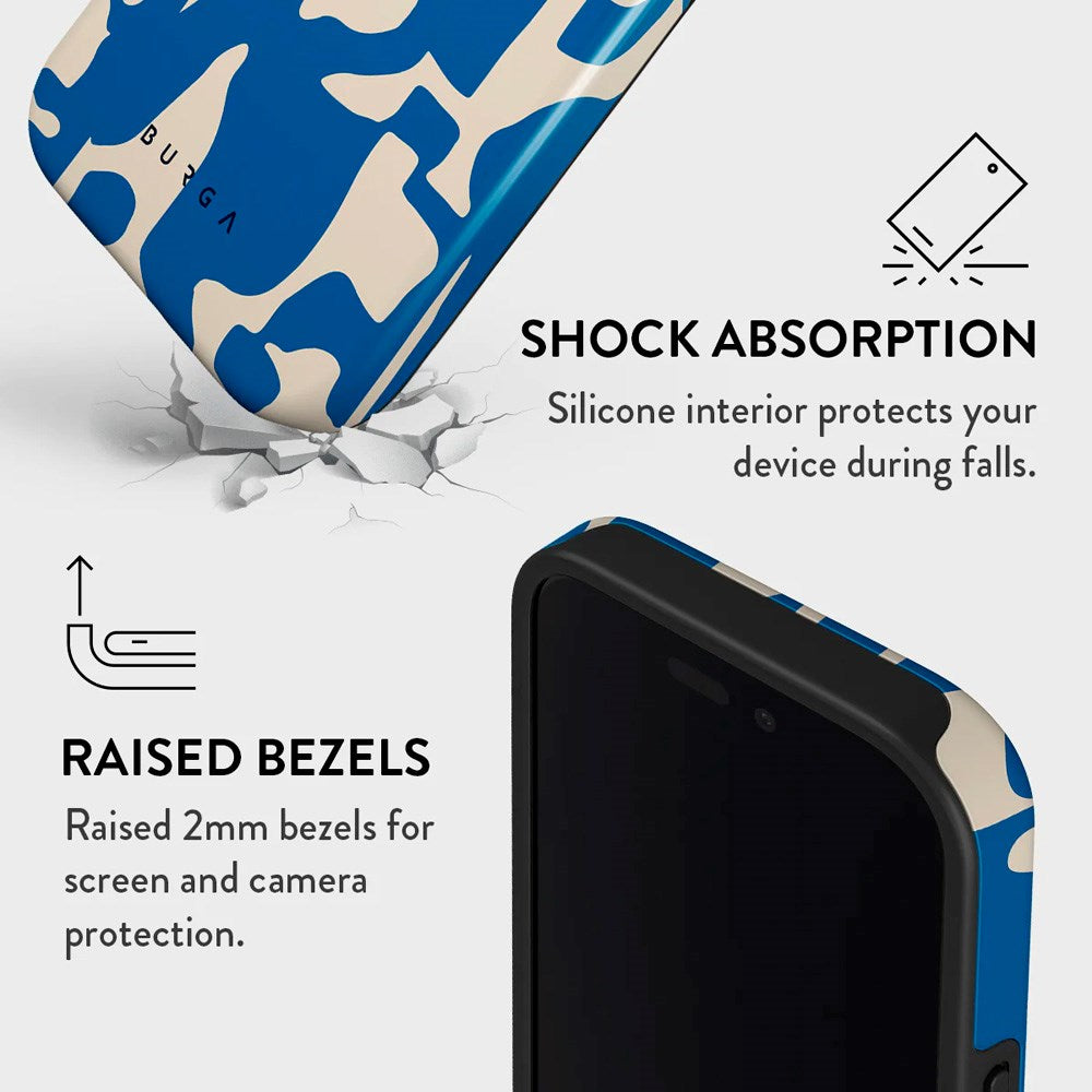 Burga iPhone 16 Tough Fashion Cover - MagSafe Kompatibel - Mirage