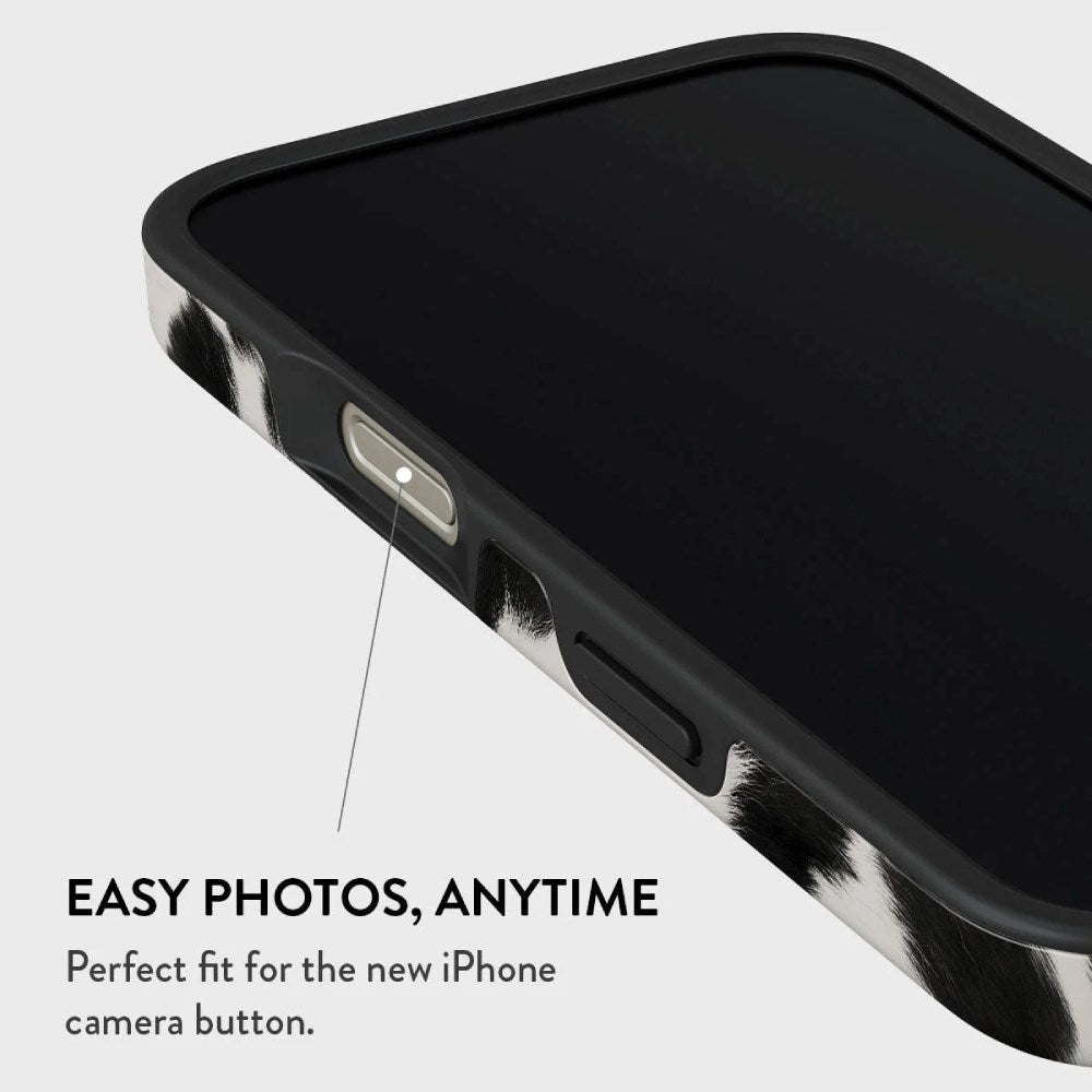 Burga iPhone 16 Pro Tough Fashion Cover - MagSafe Kompatibel - Achromatic