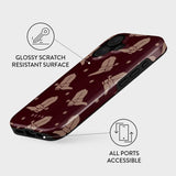 Burga iPhone 16 Tough Fashion Case - Hei