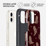 Burga iPhone 11 Tough Fashion Case - Hei