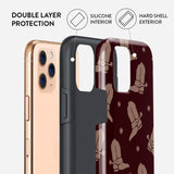 Burga iPhone 11 Pro Tough Fashion Case - Hei