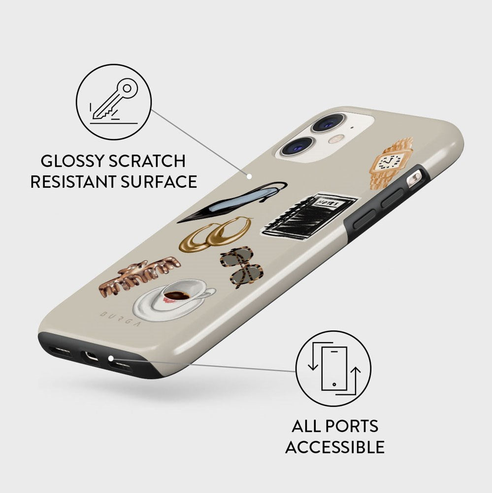 Burga iPhone 11 Tough Fashion Cover - Boss Babe