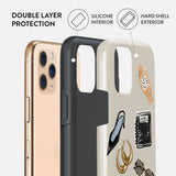 Burga iPhone 11 Pro Tough Fashion Cover - Boss Babe