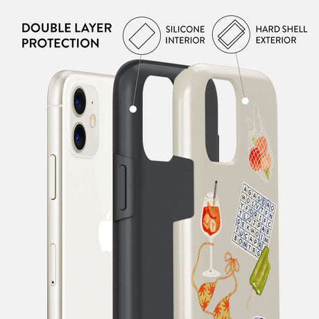 Burga iPhone 11 Tough Fashion Cover - Seaside Muse