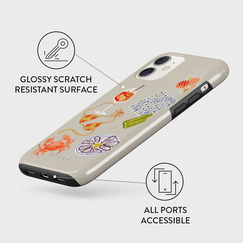 Burga iPhone 11 Tough Fashion Cover - Seaside Muse
