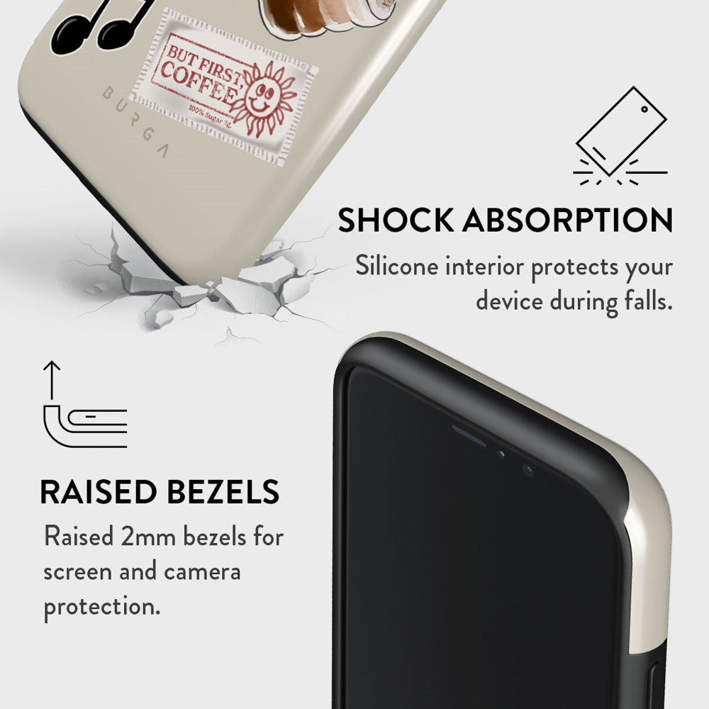 Burga iPhone 11 Tough Fashion Cover - Oat Milk Please