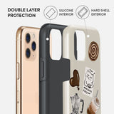 Burga iPhone 11 Pro Tough Fashion Cover - Oat Milk Please