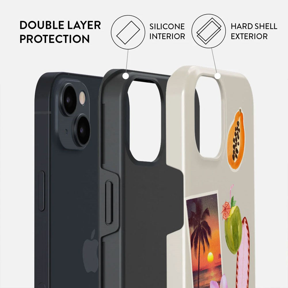 Burga iPhone 15 Tough Fashion Cover - Sun Chaser