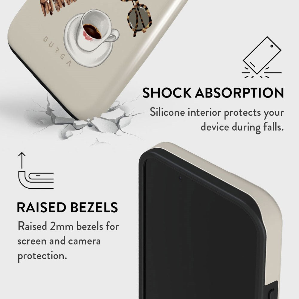 Burga iPhone 14 Tough Fashion Cover - Boss Babe