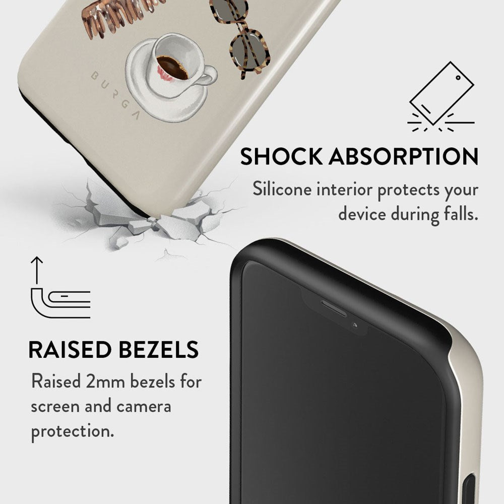 Burga iPhone 12 / 12 Pro Tough Fashion Cover - Boss Babe