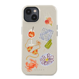 Burga iPhone 13 Tough Fashion Cover - Seaside Muse