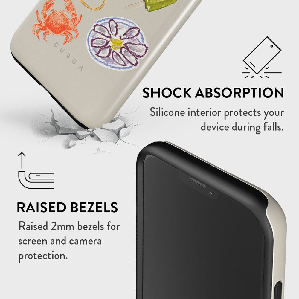 Burga iPhone 12 / 12 Pro Tough Fashion Cover - Seaside Muse