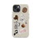 Burga iPhone 15 Tough Fashion Cover - Oat Milk Please