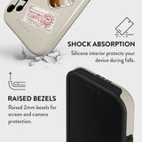 Burga iPhone 16 Pro Tough Fashion Cover - Oat Milk Please