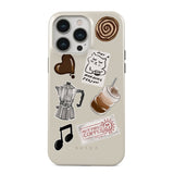 Burga iPhone 14 Pro Tough Fashion Cover - Oat Milk Please
