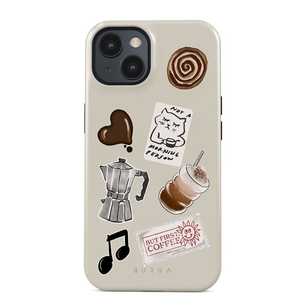 Burga iPhone 13 Tough Fashion Cover - Oat Milk Please