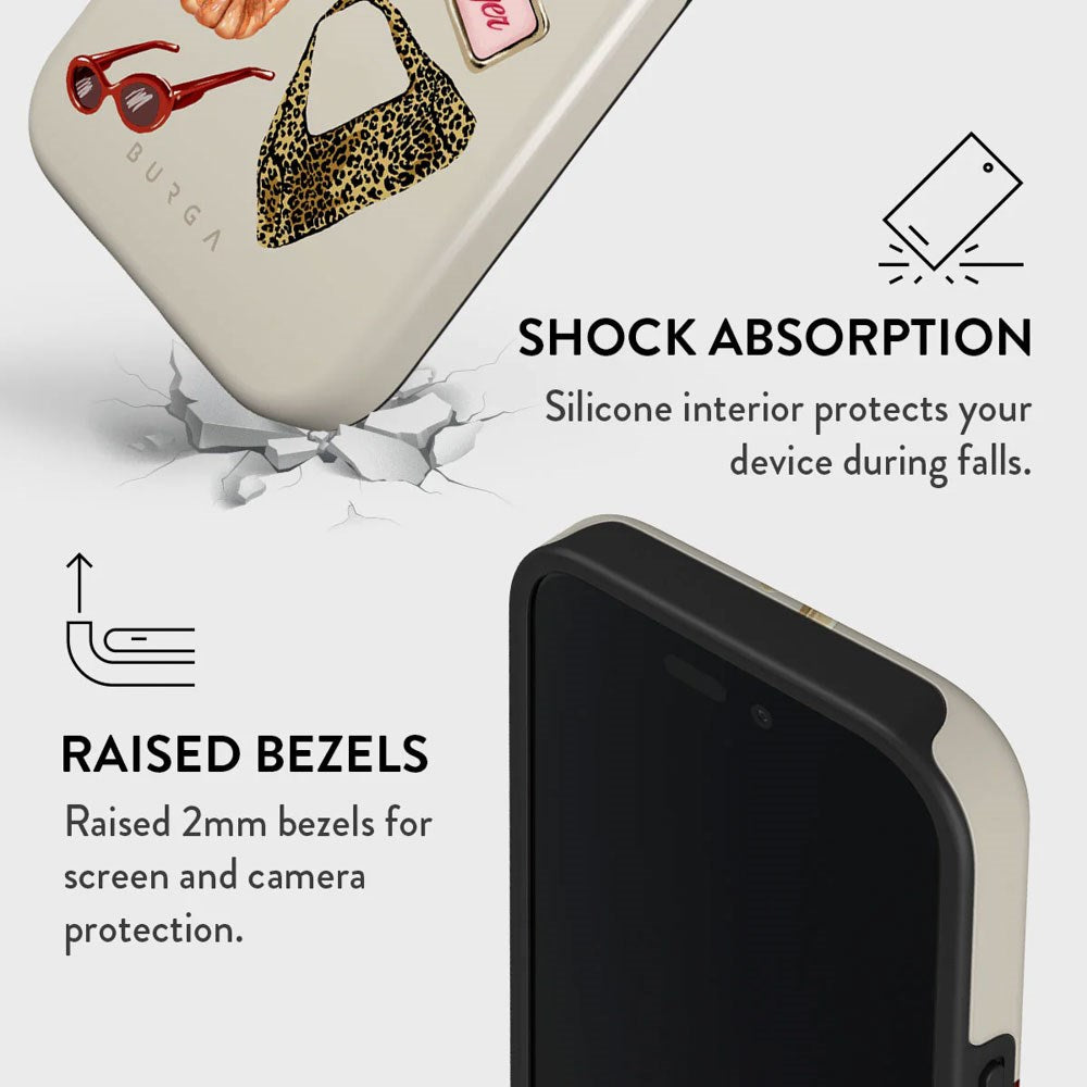 Burga iPhone 16 Tough Fashion Cover - It Girl
