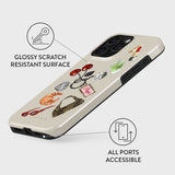 Burga iPhone 15 Pro Tough Fashion Cover - It Girl