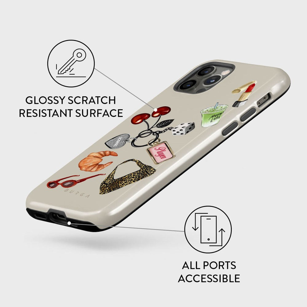 Burga iPhone 12 / 12 Pro Tough Fashion Cover - It Girl