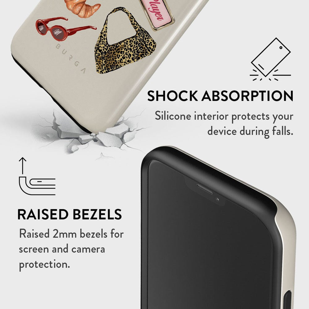 Burga iPhone 12 / 12 Pro Tough Fashion Cover - It Girl