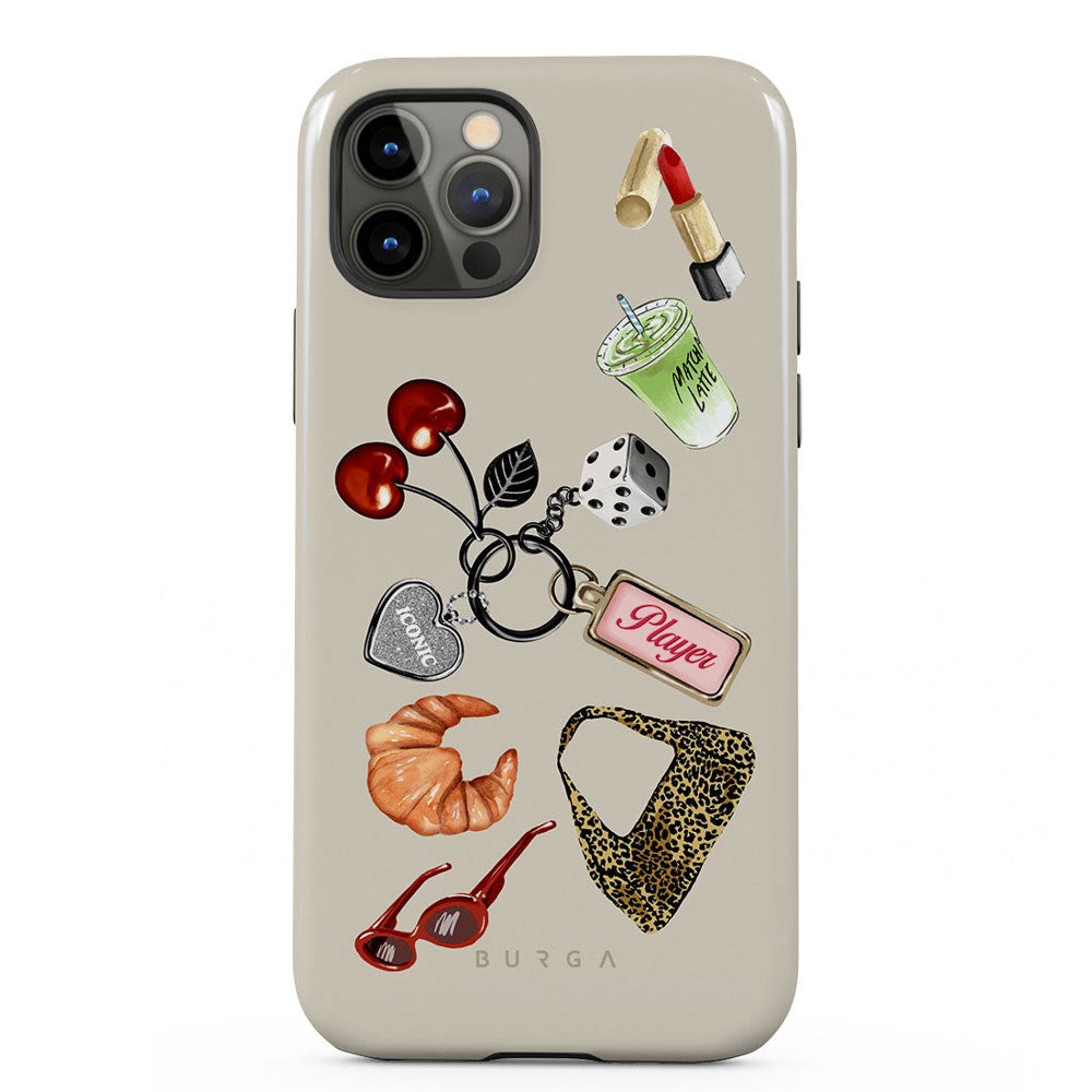 Burga iPhone 12 / 12 Pro Tough Fashion Cover - It Girl