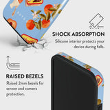 Burga iPhone 15 Tough Fashion Cover - MagSafe Kompatibel - Al Fresco