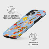 Burga iPhone 14 Pro Tough Fashion Cover - Al Fresco