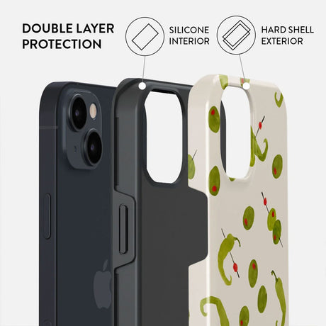 Burga iPhone 15 Tough Fashion Cover - Aperitivo