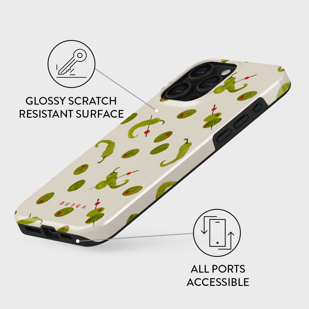 Burga iPhone 15 Pro Tough Fashion Cover - Aperitivo