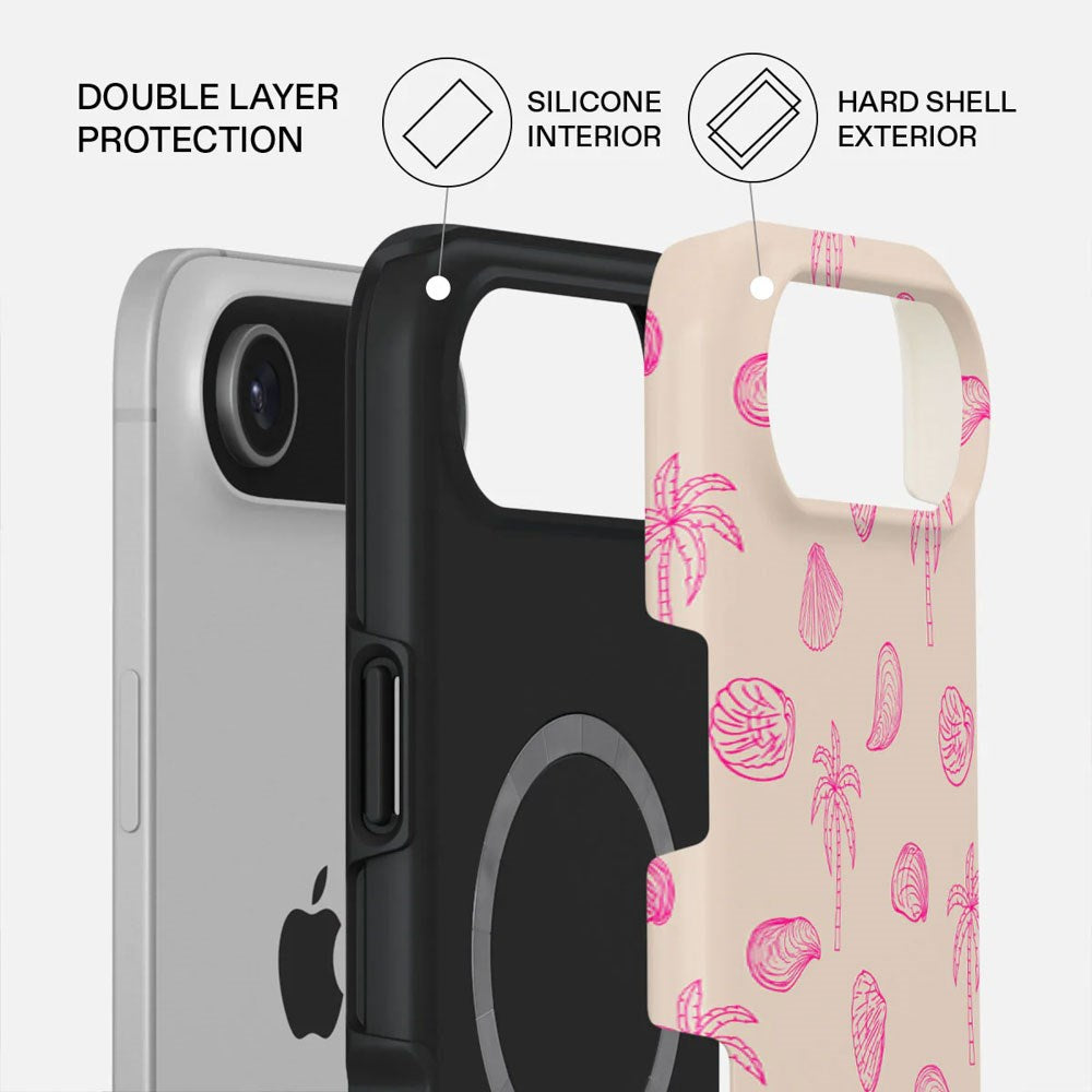 iPhone Air Burga Tough Fashion Cover - MagSafe Kompatibel - Beach Please