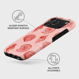 iPhone 17 Pro Burga Tough Fashion Cover - MagSafe Kompatibel - Coastal Treasure