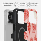 iPhone 17 Pro Max Burga Tough Fashion Cover - MagSafe Kompatibel - Coastal Treasure