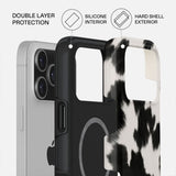 iPhone 17 Pro Max Burga Tough Fashion Cover - MagSafe Kompatibel - Achromatic