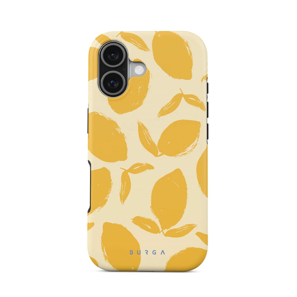 iPhone 17 Burga Tough Fashion Cover - MagSafe Kompatibel - Lemon Tart