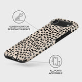 iPhone Air Burga Tough Fashion Cover - MagSafe Kompatibel - Almond Latte