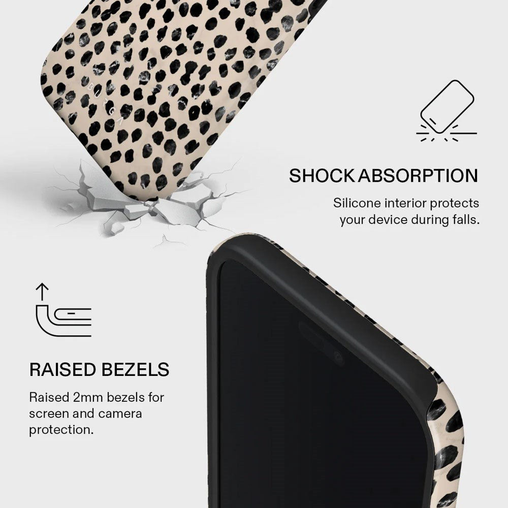 iPhone Air Burga Tough Fashion Cover - MagSafe Kompatibel - Almond Latte