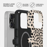 iPhone 17 Pro Burga Tough Fashion Cover - MagSafe Kompatibel - Almond Latte