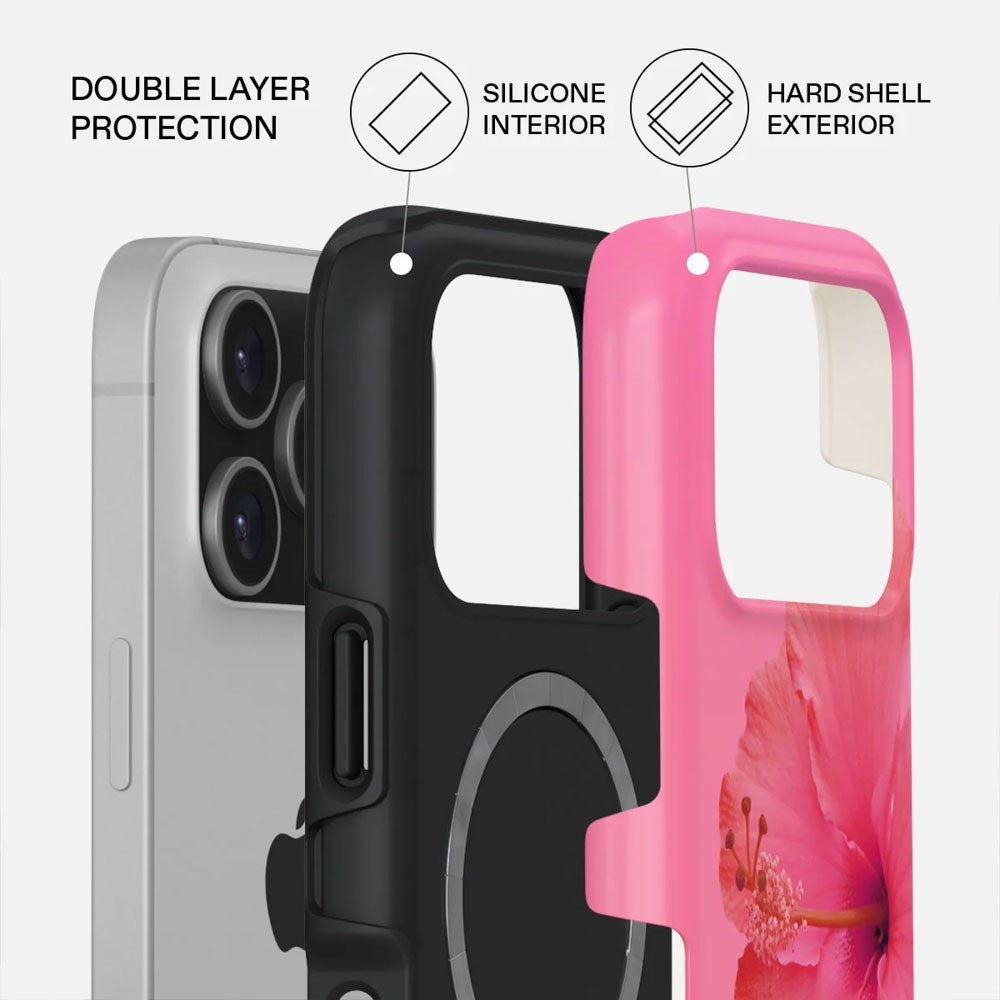 iPhone 17 Pro Burga Tough Fashion Cover - MagSafe Kompatibel - Island Girl