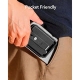 Kortholder med stående funksjon - ESR GripWallet - MagSafe kompatibel - Sort