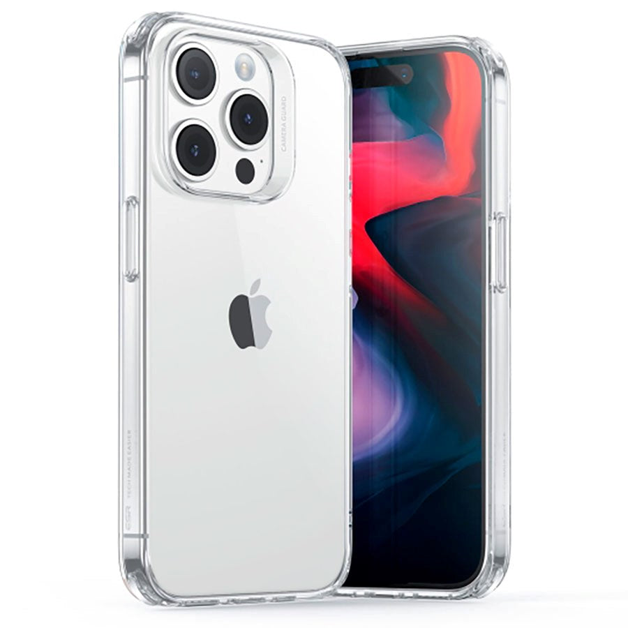 iPhone 15 Pro Bakdeksel ESR Project Zero Slim Clear Deksel - Gjennomsiktig